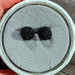 Hillberg & Berk Sparkle ball earrings